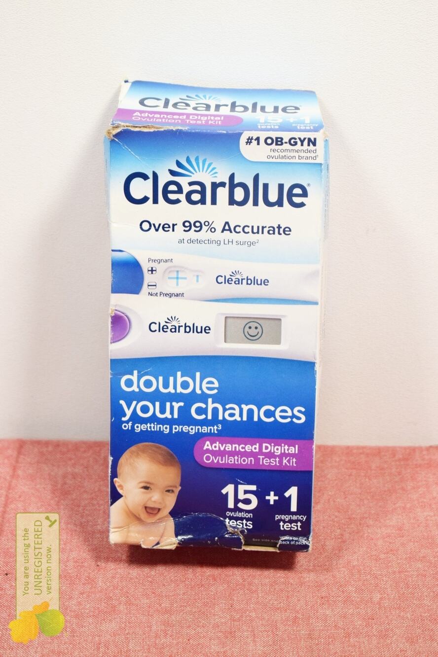 Clearblue Advanced Digital Ovulation Test + 1 Pregnancy Test 15ct (Package Wear)
